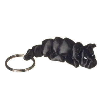 Pitbull brelok 3D druk 3D czarne umaszczenie